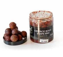 RIVERBAITS Chytacie boilies v dipe Bonito SQ 24mm, 150g