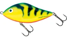 SALMO Wobler Slider Floating Green Tiger 10cm (plávajúci)