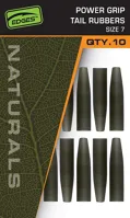 FOX Prevleky Edges Naturals Power Grip Tail Rubbers veľ.7, 10ks
