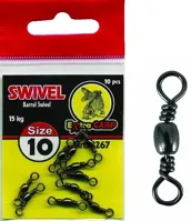 EXTRA CARP Obratlík Barrel swivel veľ. 18, 7.5kg, 10ks