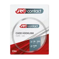 JRC Náväzcový vlasec Contact Chod Hooklink Clear 25lb, 22m