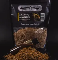 SQUAT CARP Stick mix Hero Krill 1kg + booster 100ml
