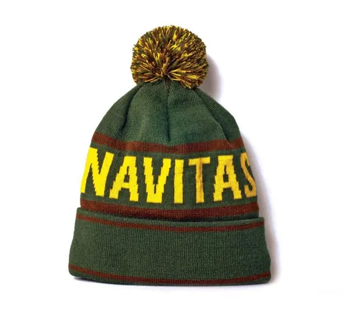 NAVITAS Čiapka Ski Bobble Green