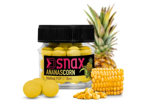 DELPHIN Method Pop-Up D Snax Kukurica-Ananás 10mm, 20g
