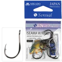 MIKADO Háčik Sensual Iseama s očkom 10ks