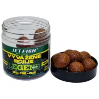 JET FISH Vyvážené boilie Legend Range Chilli Tuna 20mm, 250ml