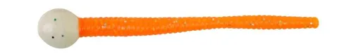 BERKLEY Twister Mice Tail (myší chvostík) 8 cm Glow Orange Silver 13ks