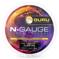 GURU Monofil N-Gauge Super Natural Clear 0.16mm, 150m