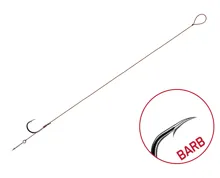 DELPHIN Nadväzec s ostňom FLR Sting 8cm, 0.10mm, veľ. 10, 6ks