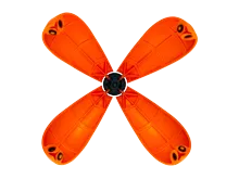 LK BAITS Krmná raketa Spyder Spod Full Orange (2)