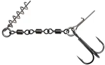 MIKADO Zbrojená montáž Jaws Double Evo Stinger XL 30kg, Treble Hook veľ. 1/0, 1ks (1)
