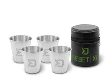 DELPHIN Set nerezových pohárikov RESET XL 4v1