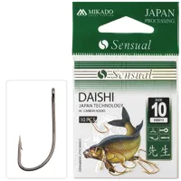 MIKADO Háčik SENSUAL-DAISHI s očkom Čierny nikel