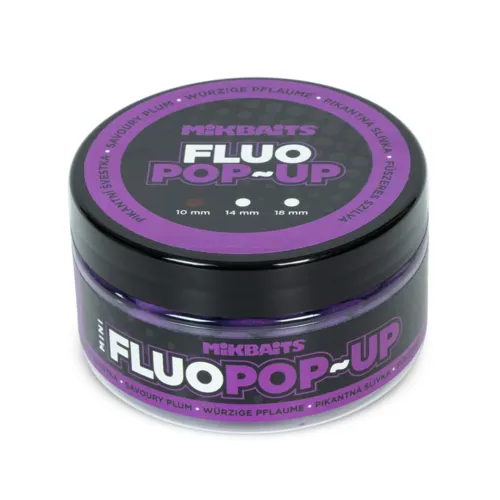 MIKBAITS Fluo Pop-up Pikantní Švestka