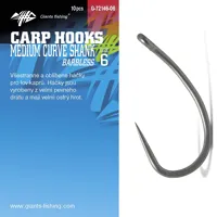 GIANTS FISHING Háčik s očkom bez protihrotu Medium Curve Shank