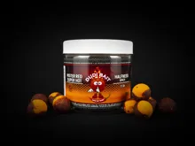 DUDI BAIT Boilie Mister Red Super Hot Halfness Spicy Fish 16mm, 100g
