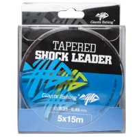 GIANTS FISHING Šokový vlasec Tapered Shock Leader (5x15m)