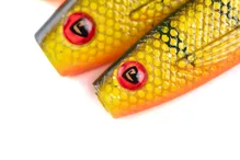 FOX RAGE Nástraha Pro Grub  UV Natural Perch (5)