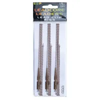 ESP Návazec Leadcore Lead Clip 1,5m Sandy Gravel - ETLLLC015SG (2)