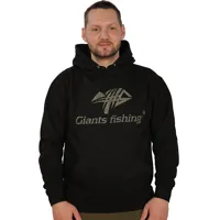 GIANTS FISHING Mikina s kapucňou čierna Camo Logo