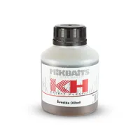 MIKBAITS Krvavý Huňáček Booster Slivka Oliheň (250ml)