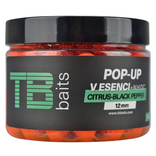 TB BAITS Pop-Up Citrus Black pepper + NHDC (65g)