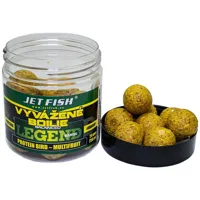 JET FISH Vyvážené Boilie Legend Range Protein Bird Multifruit 20mm, 250ml