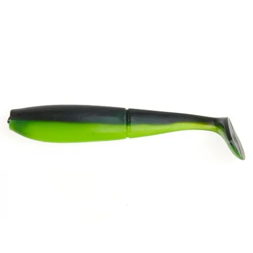 LUCKY JOHN Nástraha 3D Zander Paddle Tail 4,8" farba Z04, 4ks