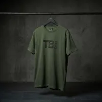 TB BAITS Tričko Hidden Carp Green (25)