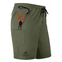 GIANTS FISHING Kraťasy Shorts Quick Dry UV50+Olive Green|no.L