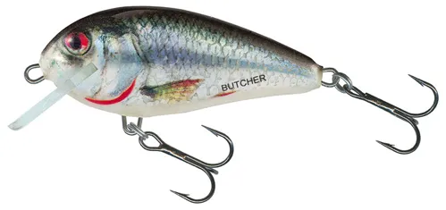SALMO Wobler BUTCHER  SINKING Holo Real Dace 5cm (potápavý)