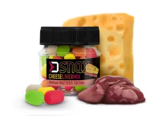 DELPHIN Nástraha Mix D Snax Waft Syr Pečeň 10x7mm, 20g